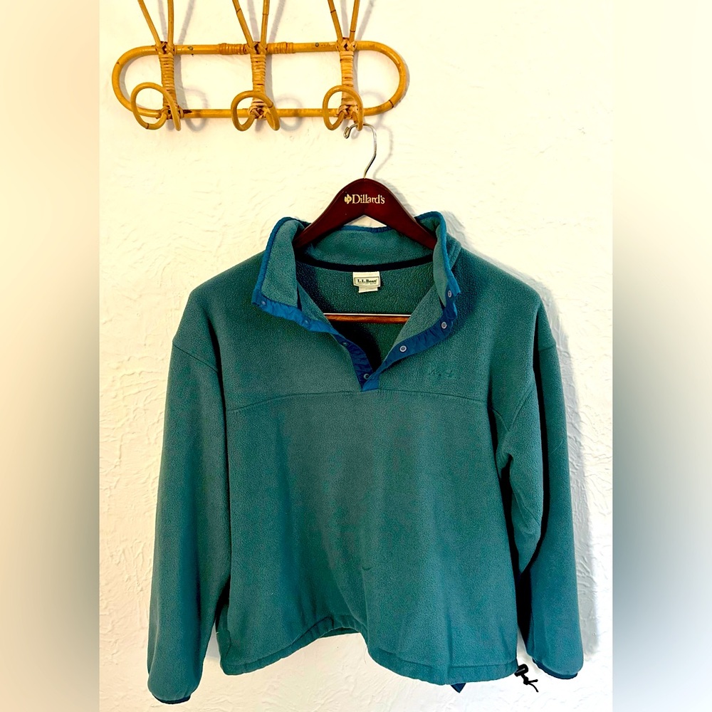 Vintage Adults’ Bean’s Classic Fleece Pullover